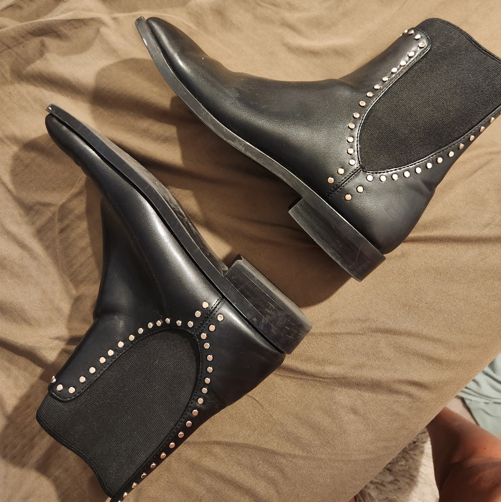 Studded ankle boot